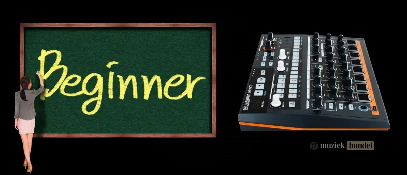 Is de Arturia DrumBrute (speciaal) gemaakt voor beginners? | Muziekbundel.nl Is de Arturia DrumBrute geschikt voor beginners? Lees of deze analoge drummachine toegankelijk is en welke functies hij biedt.