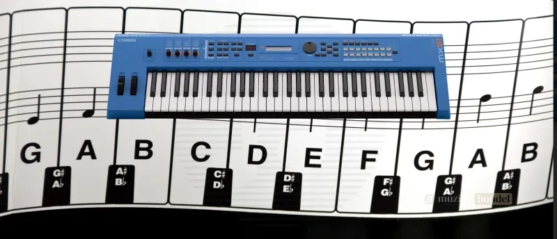 Is de Yamaha MX61 BU MK2 geschikt voor beginners? | Muziekbundel.nl De Yamaha MX61 BU MK2: een gebruiksvriendelijke synthesizer geschikt voor zowel beginners als gevorderde muzikanten.