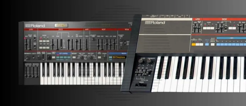 Juno-106 in de Roland Cloud Juno-106 in de Roland Cloud