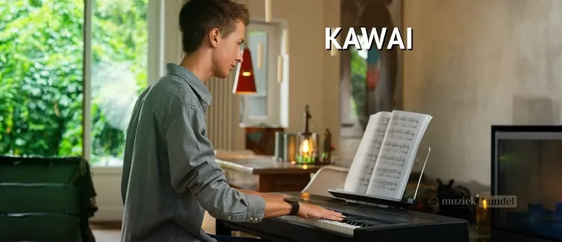 Kawai Digitale Piano – Realistisch Speelgevoel en Authentieke Klank | Muziekbundel.nl Kawai digitale piano, bekend om zijn realistische aanslag en rijke klankkwaliteit.
