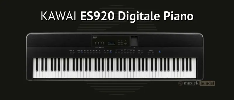 Kawai ES920 Digitale Piano – Professionele Kwaliteit en Uitzonderlijke Klank | Muziekbundel.nl Kawai ES920 digitale piano met premium speelgevoel en rijke klankmogelijkheden, perfect voor professionele muzikanten