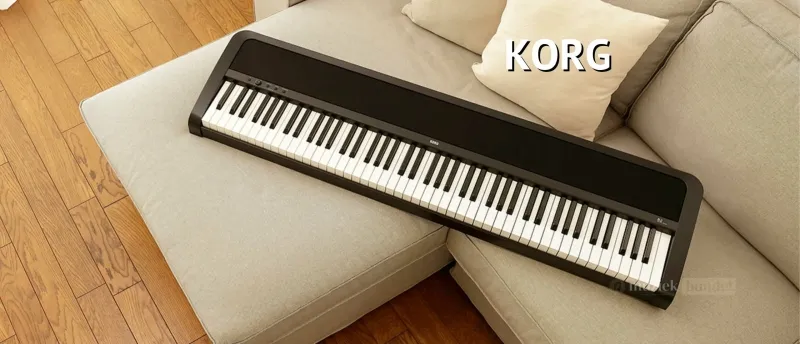 Korg Digitale Piano – Compact Design en Hoogwaardige Klank | Muziekbundel.nl Korg digitale piano met draagbaar ontwerp en rijke klank, geschikt voor moderne muzikanten.