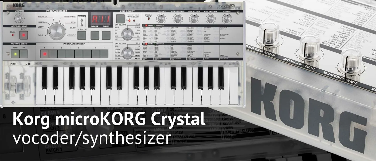 Korg microKORG Crystal: Een Synthesizer voor de Eeuwigheid