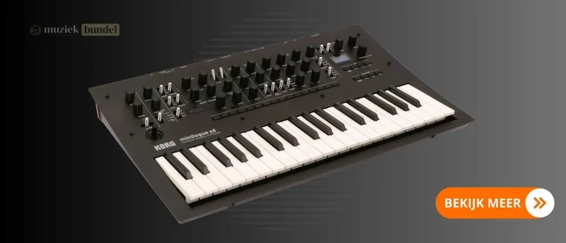 Korg Minilogue XD Synthesizer: Hybride polyfone synth met analoge en digitale klanken | Muziekbundel.nl Korg Minilogue XD Synthesizer - Polyfone synthesizer met analoge warmte en digitale veelzijdigheid voor creatieve muziekproductie