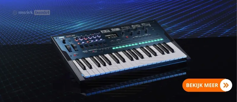 Korg Opsix MK2 Synthesizer: Geavanceerde FM-synth met uitgebreide klankvormingsmogelijkheden | Muziekbundel.nl Korg Opsix MK2 Synthesizer - Flexibele FM-synthesizer met verhoogde polyfonie en intuïtieve bediening