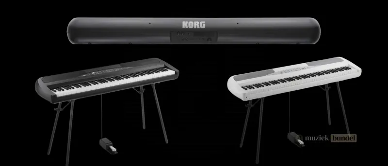 Korg SP-280 Specificaties: Alles wat je moet weten | Muziekbundel.nl Detailweergave van de Korg SP-280 digitale piano met technische specificaties en functies.