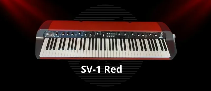 Korg SV-1 Red Korg SV-1 Red