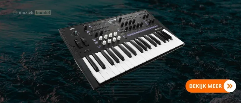 Korg Wavestate MK2 Synthesizer Wavesequencing 2.0 voor eindeloze klankmogelijkheden - Muziekbundel.nl Korg Wavestate MK2 Synthesizer - Geavanceerde wavetable synth met diepe modulatie en complexe sequencing