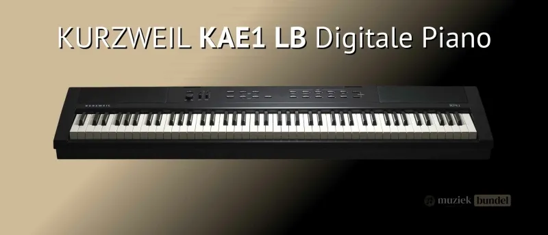 Kurzweil KAE1 LB Klassiek ontwerp en uitstekende functionaliteit | Muziekbundel.nl Kurzweil KAE1 LB digitale piano met klassiek ontwerp en veelzijdige functionaliteit voor pianisten van elk niveau.