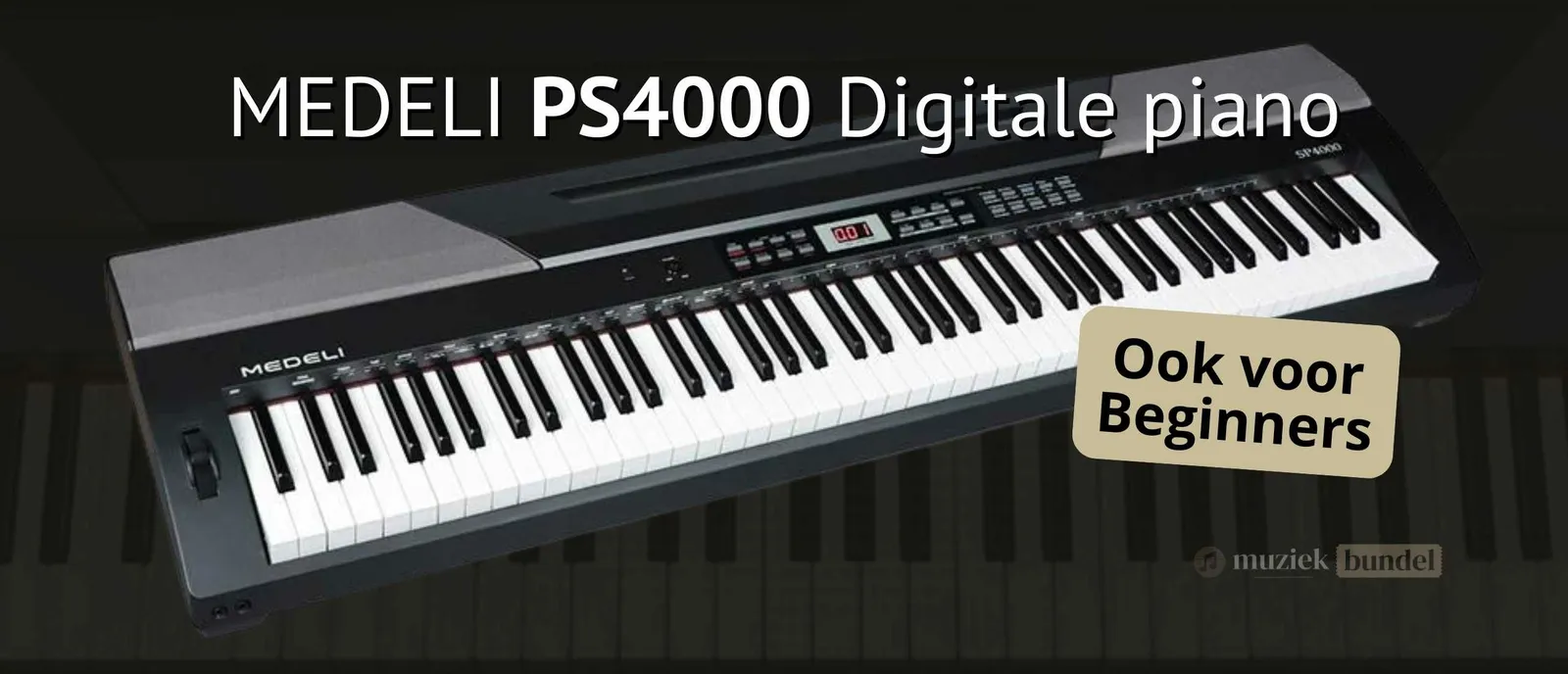 Medeli SP4000 Digitale Piano: Alles-in-één Instrument voor Beginners en Gevorderden