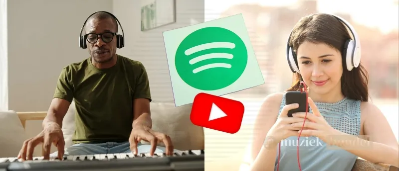 Meespelen met liedjes van YouTube en Spotify Meespelen met liedjes van YouTube en Spotify