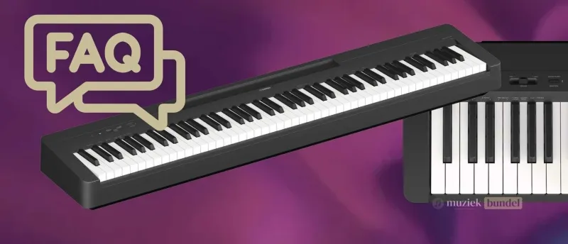 Meest gestelde vragen over de Yamaha P-145 B BT | Muziekbundel.nl Meest gestelde vragen over de Yamaha P-145 B BT | Muziekbundel.nl
