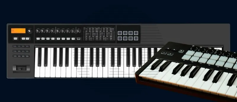 Midikeyboard en/of controller Midikeyboard en/of controller
