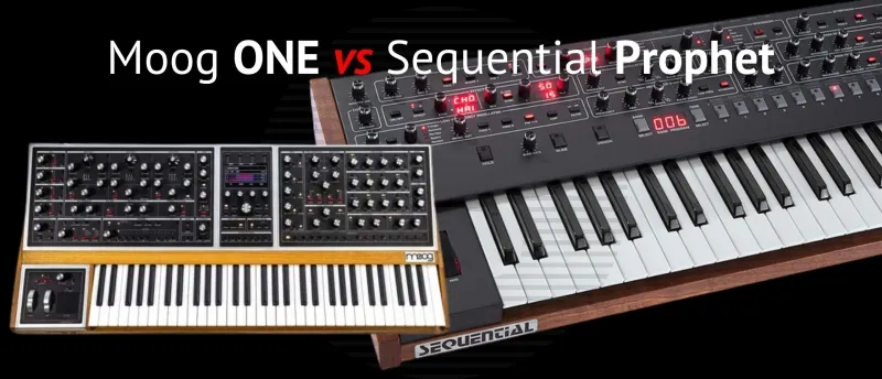 Moog ONE vs Sequential Prophet Moog ONE vs Sequential Prophet