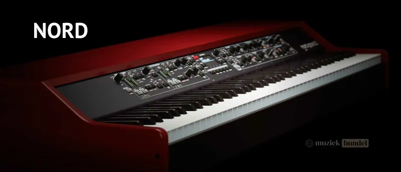 Nord (Clavia) Digitale Piano – Professionele Kwaliteit en Uitgebreide Klankopties | Muziekbundel.nl Nord (Clavia) digitale piano met hoogwaardige klanken en robuust design, ideaal voor live-optredens en studio.