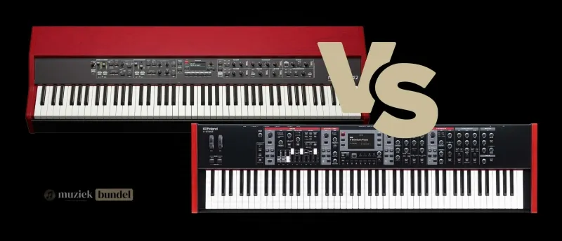 Nord Grand 2 vs Roland V-Stage | Verschillen en Vergelijking | Muziekbundel.nl Vergelijk de Nord Grand 2 en Roland V-Stage op speelgevoel, klankkwaliteit, functies en effectmogelijkheden om de beste keuze te maken.