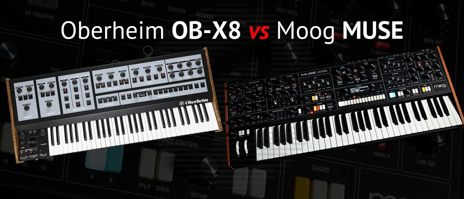 Oberheim OB-X8 versus Moog MUSE: Verschillen en Overeenkomsten