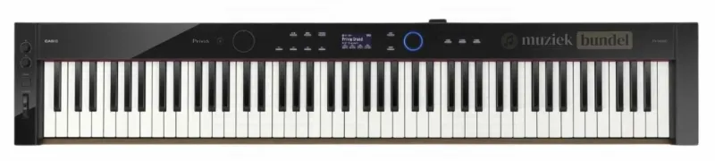Ontwerp en Bouwkwaliteit: Slank en Modern - Muziekbundel.nl Casio PX-S6000 digitale piano met slank en modern ontwerp