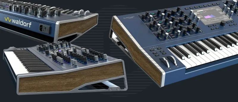 Ontwerp en Display van de Waldorf Quantum MKII Ontwerp en Display van de Waldorf Quantum MKII