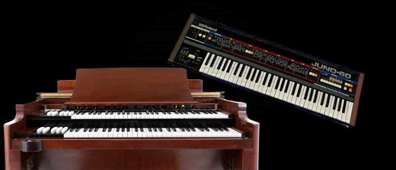 Persoonlijke muzieknoot Hammond, Roland en Crumar Persoonlijke muzieknoot Hammond, Roland en Crumar