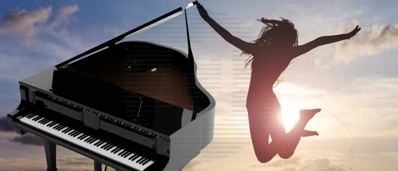 Piano spelen is vrijheid Piano spelen is vrijheid