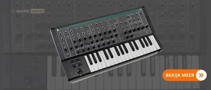 PWM Malevolent Analoge Synthesizer: Rauwe, semi-modulaire synth voor agressieve analoge klanken | Muziekbundel.nl PWM Malevolent Synthesizer - Krachtige semi-modulaire analoge synth voor experimentele en agressieve geluiden