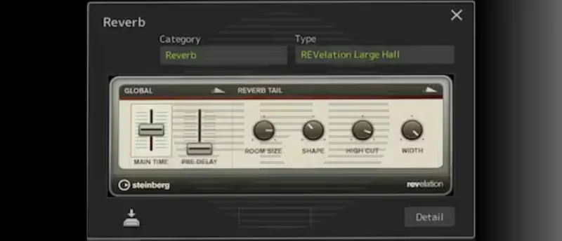 REVelation Reverb Yamaha Genos2 REVelation Reverb Yamaha Genos2