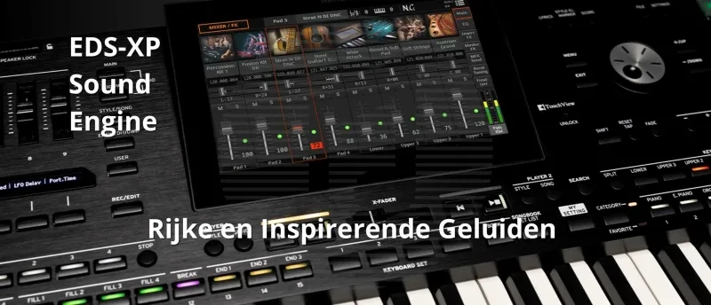 Rijke en Inspirerende Geluiden met de EDS-XP Sound Engine van Korg PA5X Rijke en Inspirerende Geluiden met de EDS-XP Sound Engine van Korg PA5X