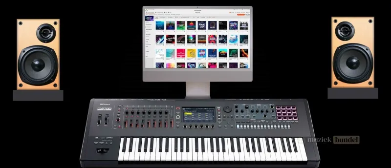 Rol van Roland Cloud - Altijd Toegang tot Nieuwe Klanken en Uitbreidingen | Muziekbundel.nl Roland Cloud-integratie voor de Roland Fantom-6 EX met regelmatige updates en sound packs