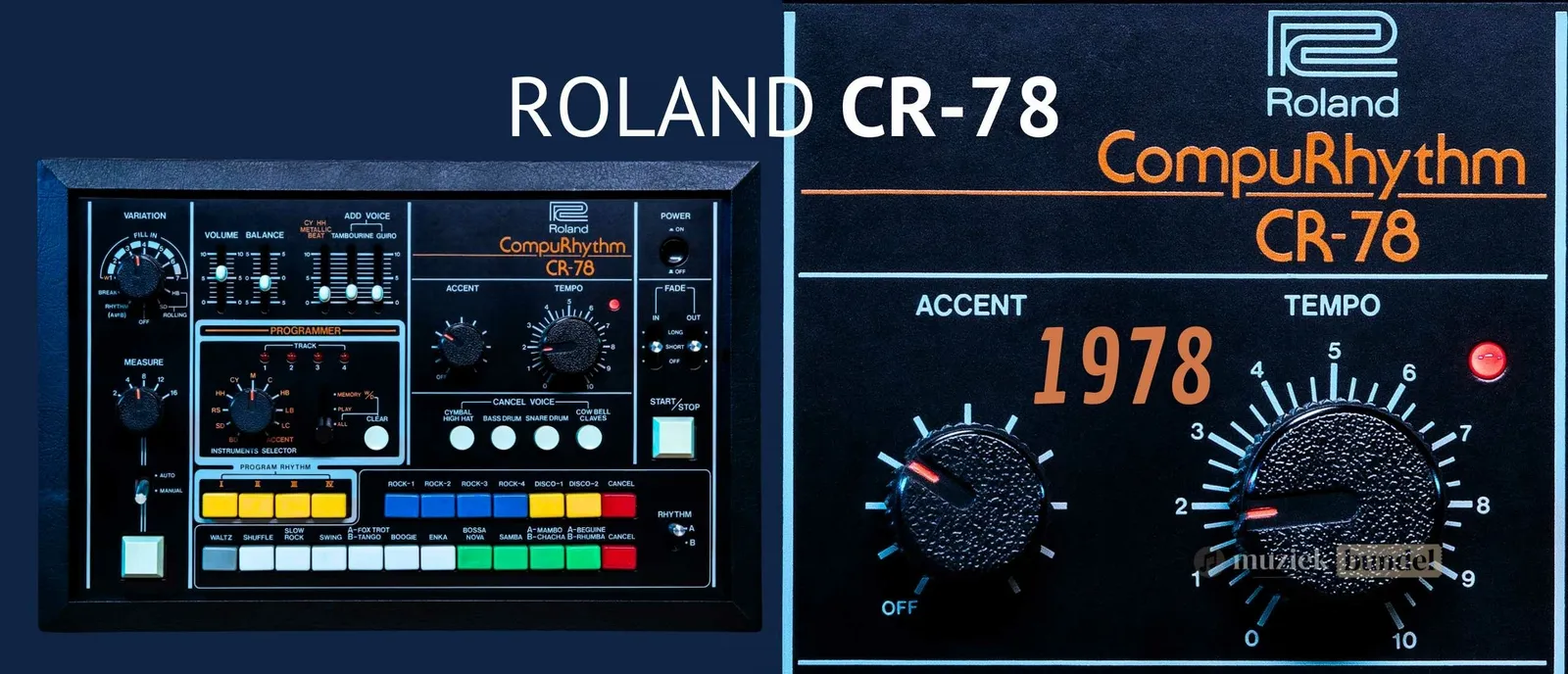 Roland CR-78 De Legendarische Drumcomputer en Zijn Invloed op de Muziekgeschiedenis