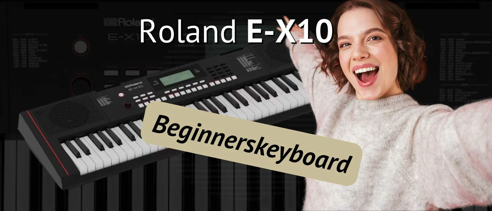 Roland E-X10: Hét Perfecte Keyboard voor Beginners met Meer dan 600 Klanken