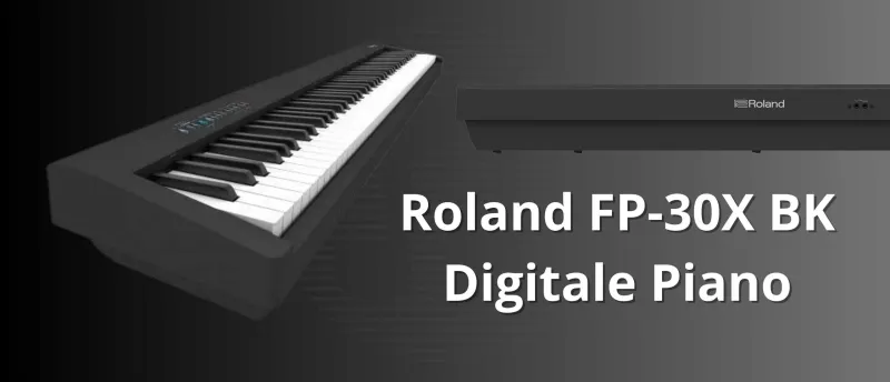 Roland FP-30X BK Digitale Piano Roland FP-30X BK Digitale Piano