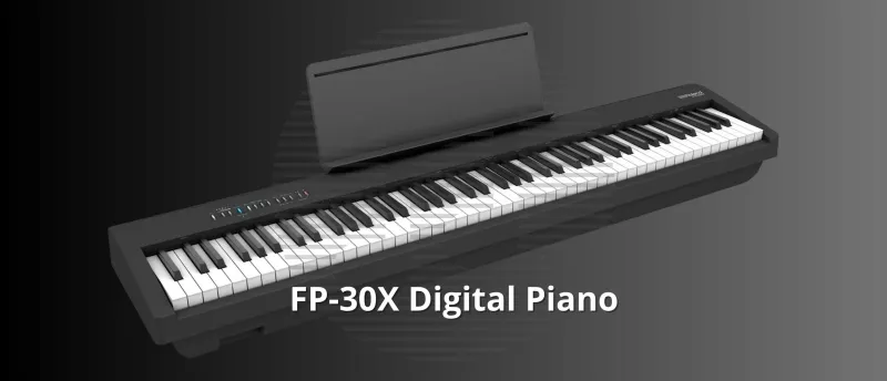 Roland FP-30X - De Draagbare Piano voor Elke Beginner of Muzikant Roland FP-30X - De Draagbare Piano voor Elke Beginner of Muzikant