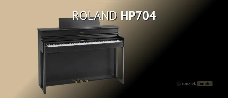 Roland HP704 Hoogwaardige klank en stijlvol design Muziekbundel.nl De Roland HP704 biedt hoogwaardige klanken en een stijlvol design, ideaal voor iedere pianist.