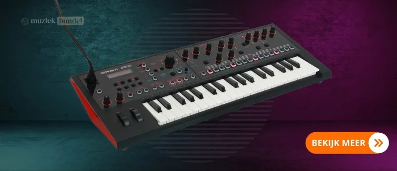 Roland JD-Xi Analog/Digital Crossover Synthesizer: Compacte krachtpatser met analoge en digitale klanken | Muziekbundel.nl Roland JD-Xi Synthesizer - Veelzijdige crossover synth met analoge en digitale geluiden voor studio en live