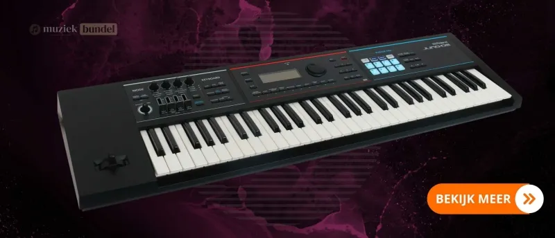 Roland Juno-DS61 Synthesizer: Betaalbare veelzijdigheid voor elke muzikant | Muziekbundel.nl Roland Juno-DS61 Synthesizer - Compacte, krachtige synthesizer met klassieke en moderne klanken