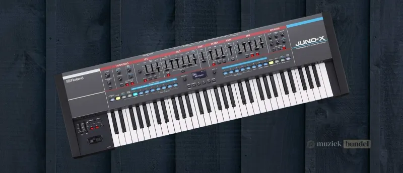 Roland Juno X Een Moderne Hybride Synthesizer | Muziekbundel.nl Roland Juno X Een Moderne Hybride Synthesizer.