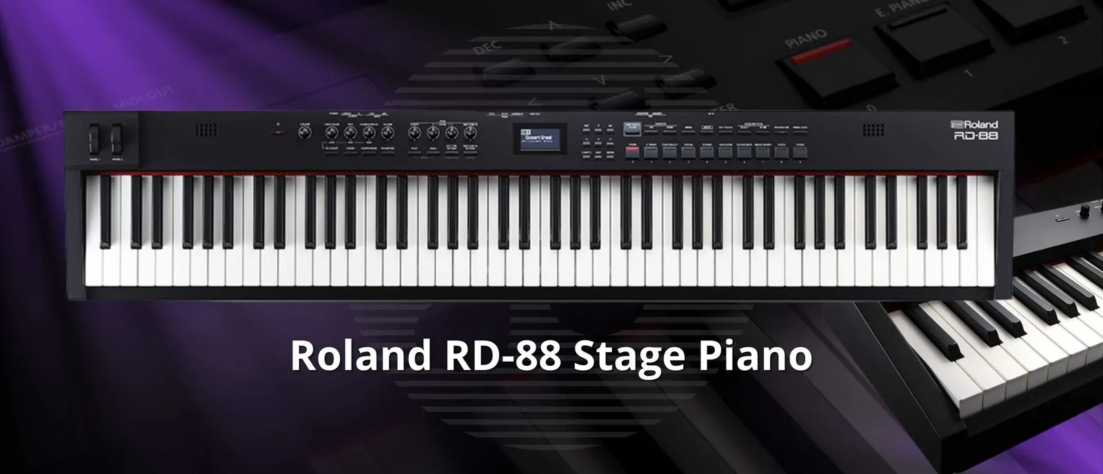 Roland RD-88 Stage Piano: Stage Piano van Topkwaliteit