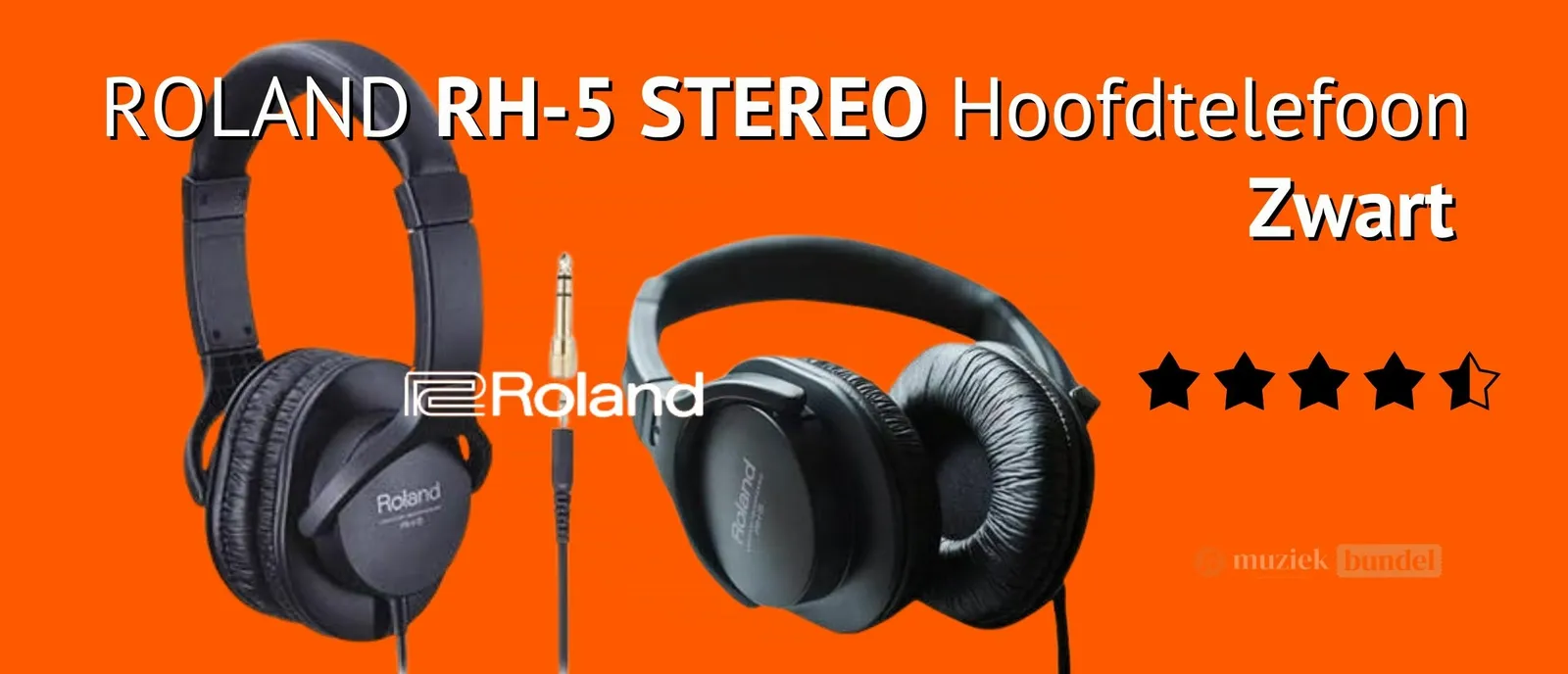 Roland RH-5 Hoofdtelefoon: Comfort, Kwaliteit en Betaalbaarheid in Eén