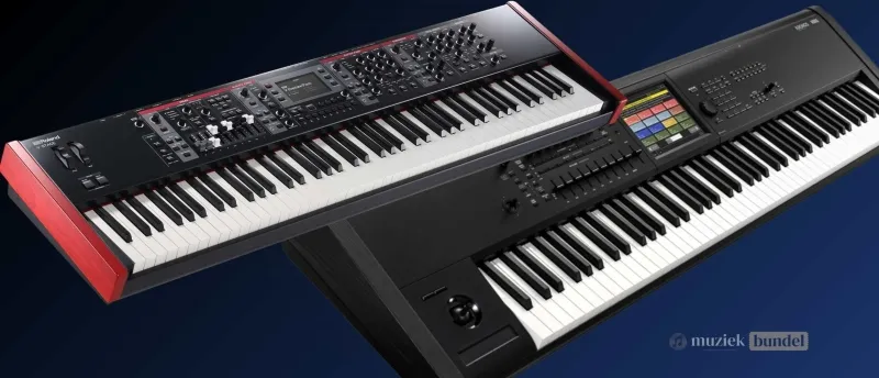 Roland V-Stage vs Korg Kronos 3 Welk Workstation Past Bij Jou | Muziekbundel.nl Vergelijking tussen de Roland V-Stage en Korg Kronos 3 Welke is beter voor live-optredens en studiowerk en wat zijn de belangrijkste verschillen.