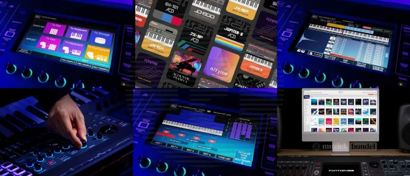 Samenvatting van de Roland Fantom-6 EX - Alles in één Overzicht | Muziekbundel.nl Handige samenvatting van de Roland Fantom-6 EX: kenmerken, DAW-integratie en doelgroep