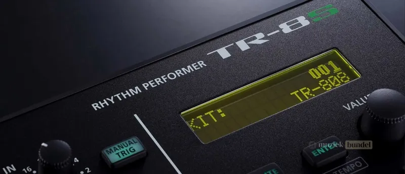 Samples en Klanken van de TR-8S | Muziekbundel.nl De veelzijdigheid van de Roland TR-8S drumcomputer in samples en klanken, met ingebouwde en geïmporteerde geluiden.