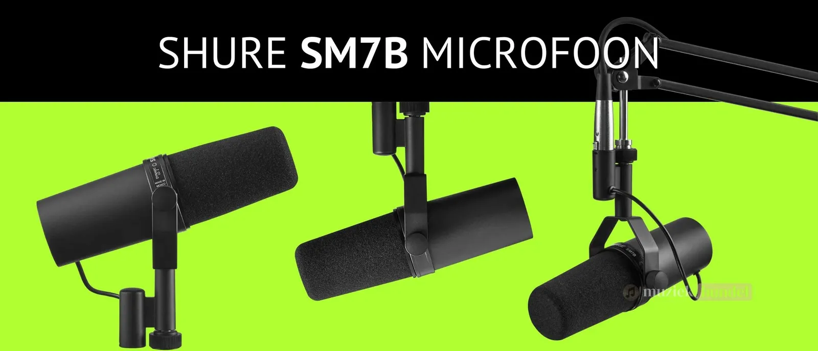 Shure SM7B Review: De Legendarische Microfoon voor Podcasting en Zang