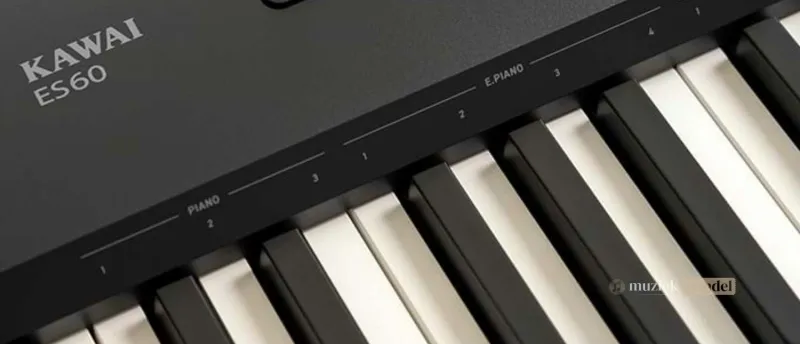 Specificaties Kawai ES60 | Muziekbundel.nl Overzicht van de specificaties van de Kawai ES60 digitale piano