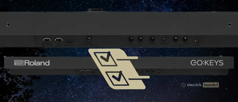 Specificaties van de Roland GO KEYS 5 | Muziekbundel.nl Technische specificaties en kenmerken van de Roland GO KEYS 5 keyboard.