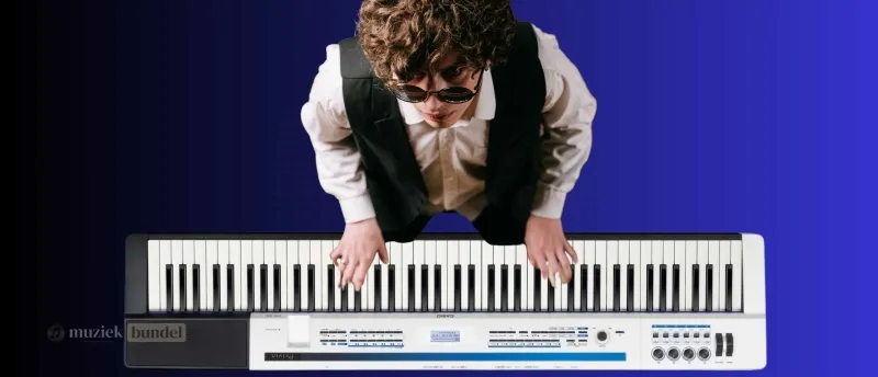 Speelervaring Authentiek en Responsief Met de Casio Privia Pro PX-5S | Muziekbundel.nl Casio Privia Pro PX-5S biedt een authentieke en responsieve speelervaring met gewogen toetsen