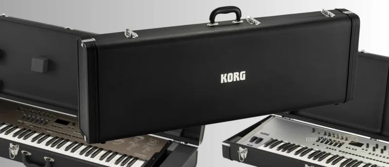 Standaard Hardcase-Koffer voor de Korg Opsix SE | Muziekbundel.nl Beschermende hardcase-koffer inbegrepen bij de Korg Opsix SE | Muziekbundel.nl