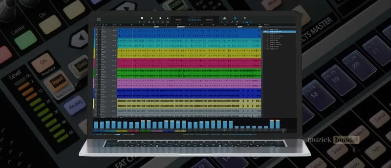 Studio-opname en DAW-Integratie | Muziekbundel.nl Naadloze studio-opname en DAW-integratie met de PreSonus StudioLive 32S digitale mixer.