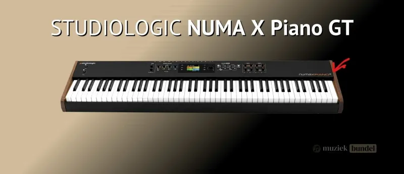 Studiologic Numa X Piano GT Stage Piano Muziekbundel.nl Studiologic Numa X Piano GT, een geavanceerde stage piano met realistische gewogen toetsen, premium klanken en veelzijdige functies voor professionele muzikanten.