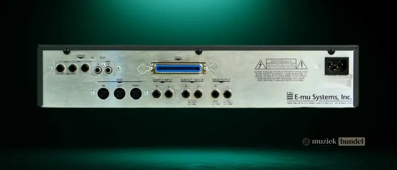 Technische specificaties van de E-MU ESI-32 | Muziekbundel.nl Technische specificaties van de E-MU ESI-32 | Muziekbundel.nl